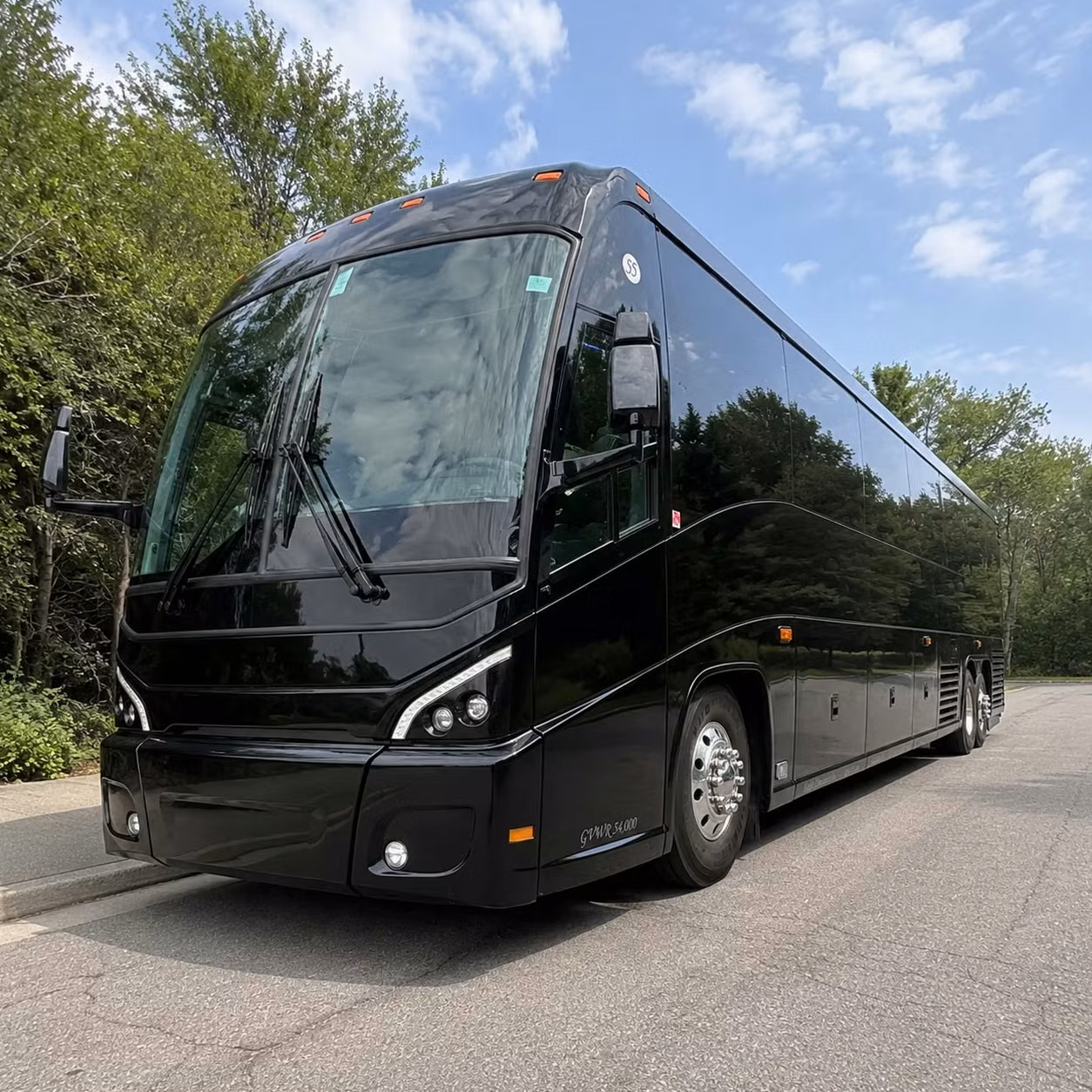 browse a large selection of buses for multi day trips from hawthorne to northern california