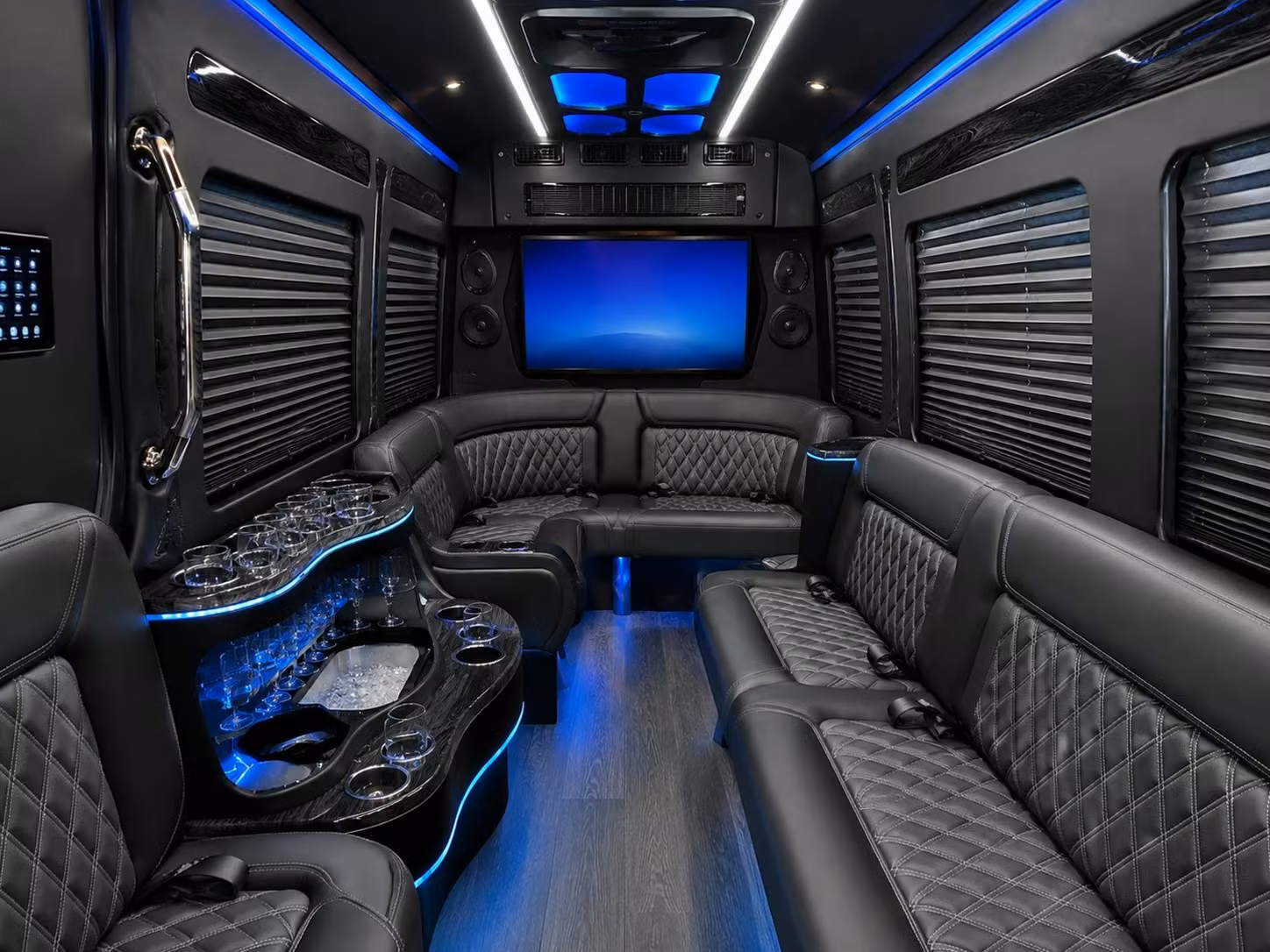 from bridal party pickups to late night reception drop offs the right bus is in the network