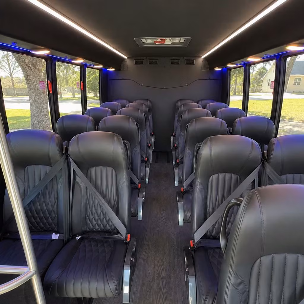 hawthorne 28 passenger minibus rental