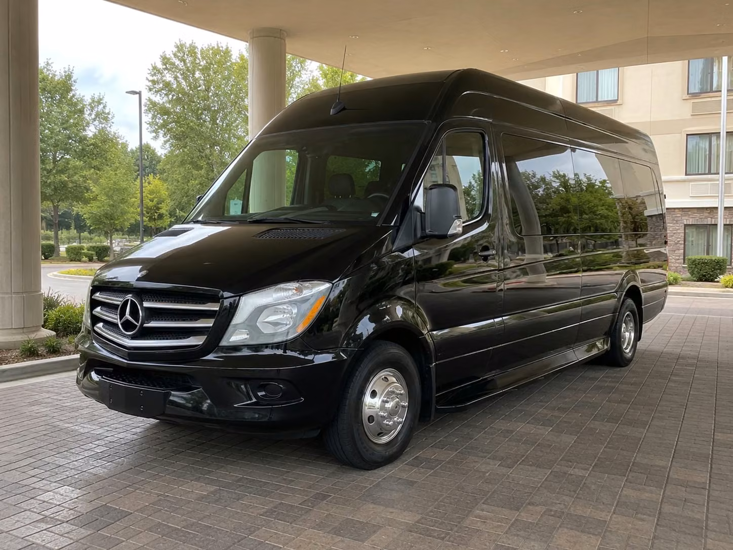 sprinter van with driver